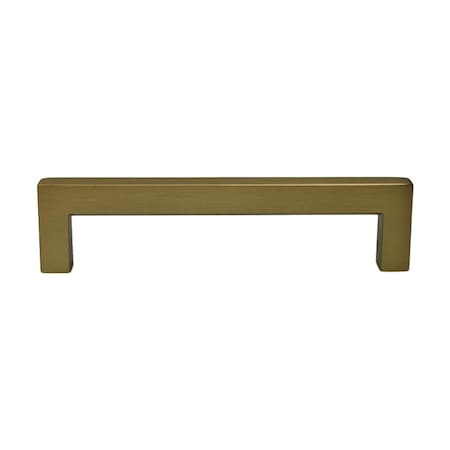 Emtek Warwick Cabinet Pull with 5 in Center to Center Satin Brass Finish 86706US4